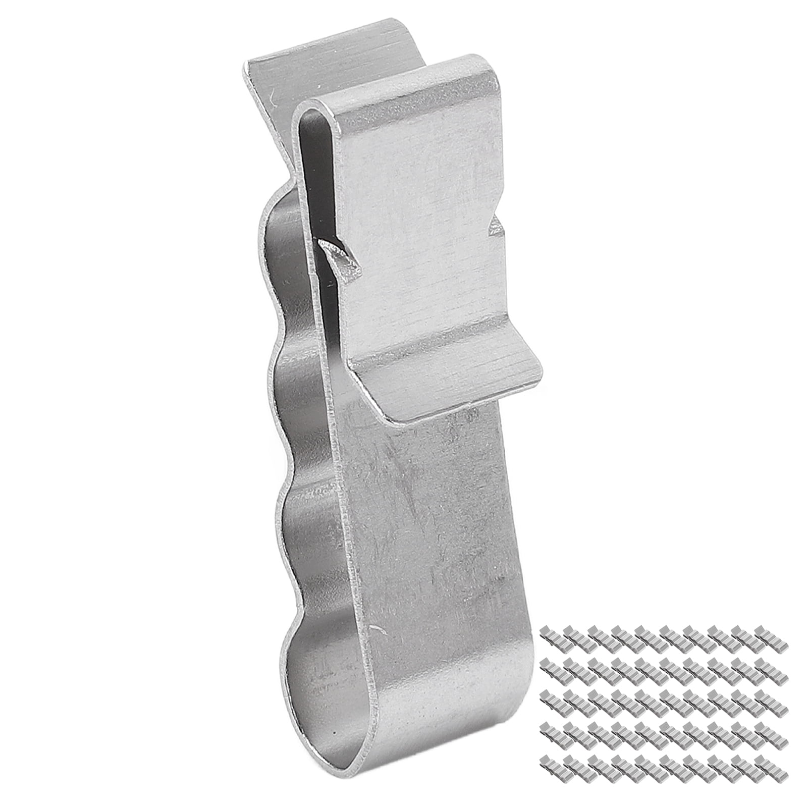 Fyydes 50PCS Cable Management Clips 304 Stainless Steel 4 Wire Cable