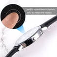 thumbnail image 6 of Uxcell 12pcs Watch Crystal Glass Lens, 20mm Flat Round Glasses Replacement Parts for Watchmaker Repair, Clear, 6 of 7