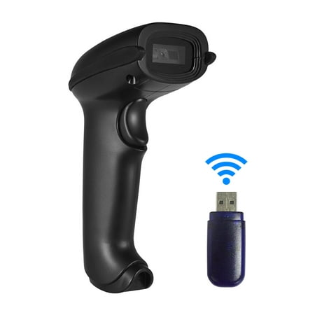 Aibecy 2-in-1 2.4G Wireless Barcode Scanner & USB Wired Barcode Scanner Automatic Handheld 2D 1D Bar Code Scanner Reader with Rechargeable Battery USB Receiver USB Cable Compatible for POS System (Best Pos System For Bars)