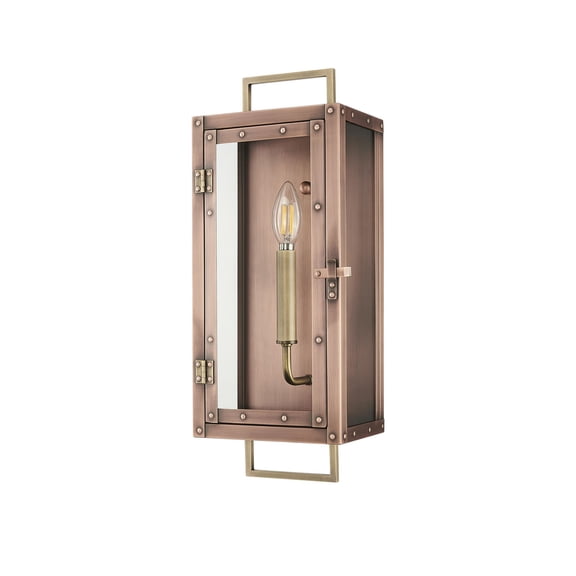 1010CP Acclaim Lighting Spencer - 1 Light Outdoor Wall Lantern-18 Inch Tall and 7 Inch Wide