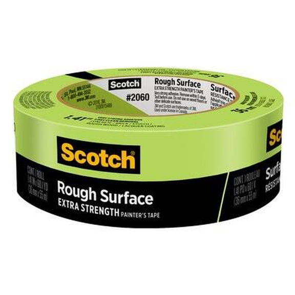 Scotch Rough Surface Painter's Tape 2060-36AP, 1.41 in x 60.1 yd (36mm x 55m)