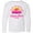 AA-White, variant on Inktastic Summer Enjoy the Sunshine Laguna Beach California in Pink Long Sleeve Youth T-Shirt