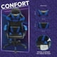 thumbnail image 5 of Silla Gamer Titano Escritorio Ergonomica Reclinable azul 6.49 pulg TT-SGSRP, 5 of 6