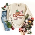 thumbnail image 3 of Christmas Calories Don't Count - Women's Graphic Sweatshirt, 3 of 11