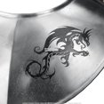 thumbnail image 5 of Black Dragon Medieval 18 Gauge Steel Plate Armor Gorget Neck Protector SCA LARP Cosplay, 5 of 5
