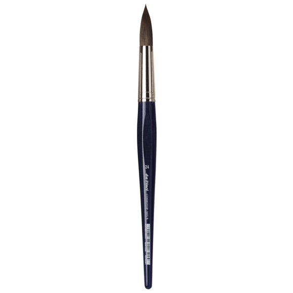 da Vinci Aquarelle Série 5530 CosmoTop Mix B Pinceau, Mélange Synthétique/naturel Rond, Taille 24 (5530-24)