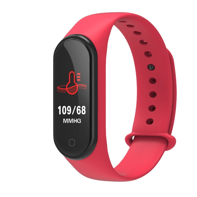 M4 Smart Bracelet Color Screen Intelligent Watch Heart Rate Activity Blood Pressure Monitor Step Count Fitness Wristband Walmart