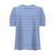 thumbnail image 3 of Tops de Manga Corta para las Mujeres Suelto Ajuste Impreso Cuello Redondo Camiseta Suelta Superior, Poliéster Verano Primavera, 3 of 5