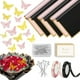 thumbnail image 2 of Kit de 200 Papeles para Envolver Flores, 40 Hojas de Papel para Envolver Flores A Prueba de Agua, Papel para Envolver de Flores Negro y Rosa, 2 of 5