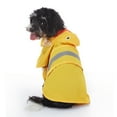 thumbnail image 5 of Cute Duck Waterproof Puppy Dog Raincoats Water Proof Clothes Lightweight Rain Jacket Poncho Hoodies with Strip Reflective, 5 of 9