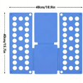 thumbnail image 4 of 1pc Shirt Folding Board, T Shirt Folding Board, T Shirt Folder, Clothes Folding Board, Plastic Laundry Folder, Home Storage Tool For Adults And Children, 4 of 5