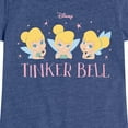 thumbnail image 3 of Tinker Bell - Tinker Bell Expression Grid - Toddler And Youth Girls Short Sleeve Graphic T-Shirt, 3 of 5