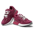 thumbnail image 6 of FitVille Extra Wide Womens Walking Shoes Sneakers with Arch Support for Flat Foot, Rose Red, 6.5 x-Wide, 6 of 7