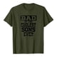 thumbnail image 1 of Camiseta del día del padre Camiseta de manga corta con estampado de letras de verano para hombre y mujer Regalo para el padre Pompotops  hfajkhk132092, 1 of 6