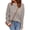 SEWhiteNutmeg, variant on Sweaters for Women Striped Knit Pullover Top Crew Neck Long Sleeve Casual Shirt with Chest Pocket