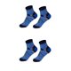 thumbnail image 1 of Soidarity Calcetines al aire libre Mujeres Hombres Elástico Camping Senderismo Pesca Calcetines que absorben la humedad, naranja y zafiro y L naranja y zafiro L 2piezas Soidarity CBP501040, 1 of 5
