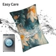 thumbnail image 6 of Salouo Mountain Lotus Serenity Pattern Pillow Cases,1PC Pillow Covers with Envelope Closure Decorative Pillow Case for Bed Couch,Pillows Not Included-16"x24", 6 of 6