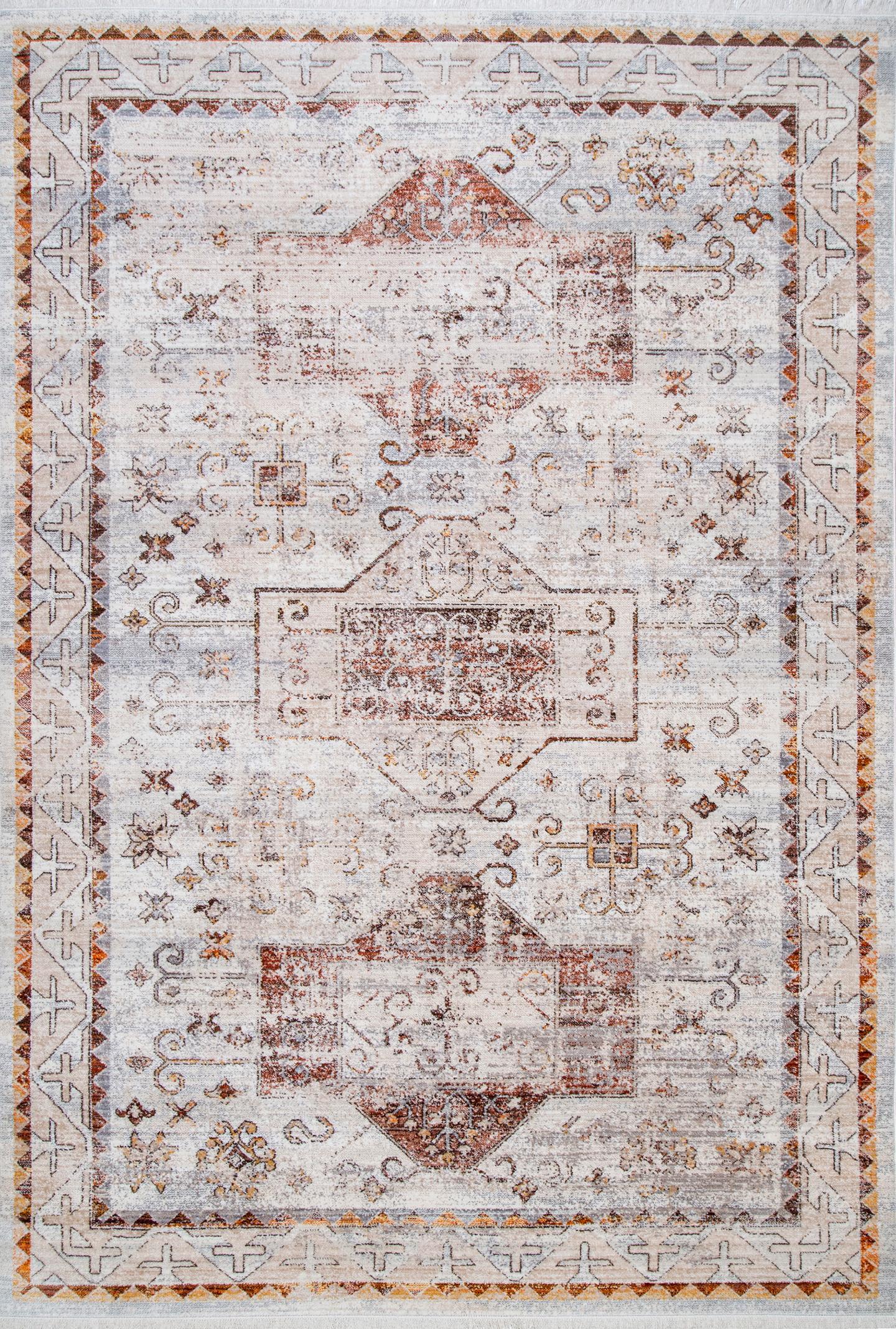 nuLOOM Mystic Faded Native Panels Area Rug, 8' x 10', Beige