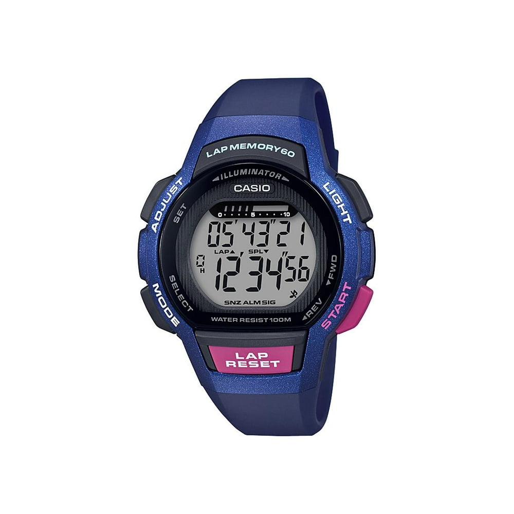 Casio - Casio Women's Step Tracker Watch, Dark Blue LWS1000H-2AV - Walmart.com - Walmart.com