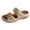 Gold, variant on Glitter Metallic Sequin Orthopedic Wedges Slip on Sandals for Women 2026 Summer Beach Sparkly Casual Platform Arch Support Dress Sandals Comfortable Walking Slippers Gold Size 8.5