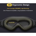 thumbnail image 5 of Máscara para dormir Zhivalor 3D Ajustable Contorneada Opaca, 5 of 5