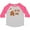 Heather and Hot Pink, variant on Inktastic Bite Me Gingerbread Boys or Girls Toddler T-Shirt