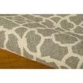 thumbnail image 3 of Nourison Color Motion Area Rug Grey 5' x 7' Latex Free Geometric 5' x 8' Indoor, Handmade Kitchen, Living Room, Patio Beige, 3 of 5