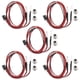 thumbnail image 1 of 5PCS 2LED 5mm Headlights RC Accessory LED Lights for 1/10 Model Drift Car Vehicle, Colorful, 1 of 5
