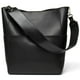thumbnail image 1 of Bolso de mano BOSTANTEN para mujer, de piel, con forma de cubo, color negro, 1 of 8
