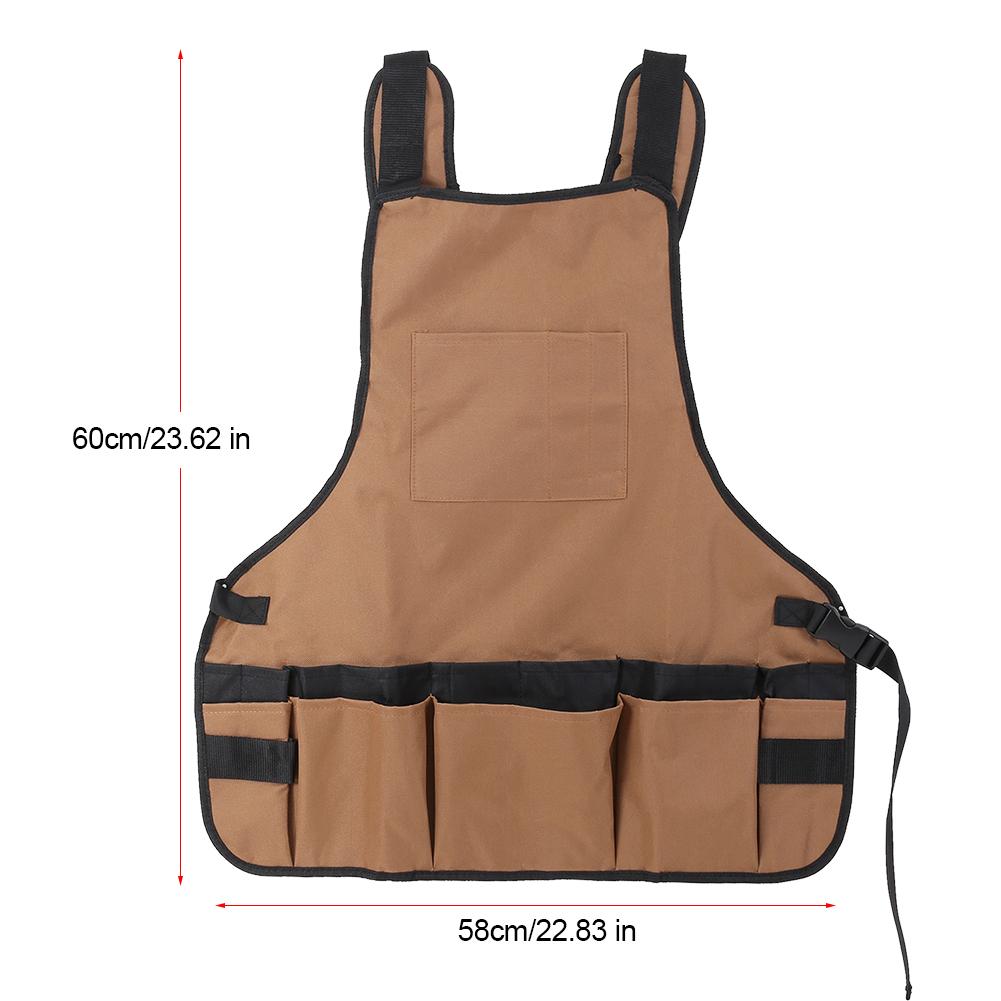 Spptty Tablier De Jardinier Avec Poche Tablier Toile Outils De Jardin Tablier Avec Poches De Rangement Hommes Femmes Jardiniers Accessoire De Plantation Walmart Canada