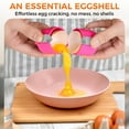 thumbnail image 5 of 2.95×1.97 Inch Egg Shell Cracker Breaker Opener Peeler Remover Separator for Hard Boiled Raw Eggs,For Kitchen Hard Boiled Egg Peeler Cracking Appliance Tool Egg Shell Opener, 5 of 11