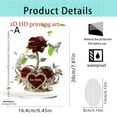 thumbnail image 2 of Rose Decorations Mother's Day Ornaments, Personalized Mother Custom Shaped Acrylic Plaque, 2D Flat Acrylic Table Top Decor, Rose Flower Tabletop Ornament, Gifts for Mom, Mama, 2 of 5