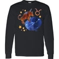thumbnail image 3 of Inktastic Taurus Constellation Zodiac Sign Illustration Long Sleeve T-Shirt, 3 of 5