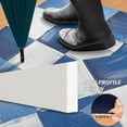 thumbnail image 2 of Yayeee Doormat for Indoor Entrance 32" x 20" Non Slippery Floor Rug, Blue and Gray Plaid Pattern, 2 of 8