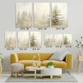 Pine Tree Wall Art Framed Canvas Print Wall Art Woodland Nursery Decor