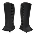 thumbnail image 3 of Tachiuwa Pirate Boot Tops Shoes Covers Boot Top for Outdoor Costume Accessory Cosplay Black, 3 of 9