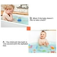 thumbnail image 4 of Bath Mat for Tub Non Slip, Machine Washable Anti Slip Cartoon Baby Bathtub Shower Mat with Drain Holes and Suction Cups for Toddler & Kids, 40 Inch x 16 Inch-Rectangular, Little Whale (Right Drain), 4 of 6