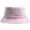 Pink, variant on Spring Summer Women Bucket Hat Bright Tie Dye 6 Colors Thin Cotton Breathable Fisherman Hat for Men Outdoor Shade