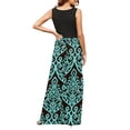 thumbnail image 5 of OutfitShow Women Summer Dress Sleeveless Loose Casual Long Maxi Dresses with Pockets, 5 of 6