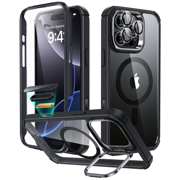 Funda ESR para iPhone 16 Pro Max con soporte y control de cámara Bla