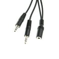 thumbnail image 4 of 3.5mm Female to 2 Male Splitter Cable Cord for Headphones and Speakers, 4 of 9
