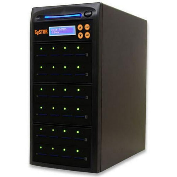 SySTOR 1:23 Multiple SD/microSD Drive Memory Card Duplicator / Sanitizer