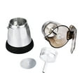 thumbnail image 2 of Espresso Maker, Food-grade Moka Pot, With Mesh Filter For Cafe Coffee Accessory 220V EU Plug Home, 2 of 8
