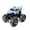 Blue, variant on MOMOTER Monster Trucks Amphibious Shark RC Car, Remote Control Monster Truck Toys with Water Spray, 2 Batteries, All Terrain Toy for Kids