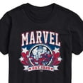 thumbnail image 3 of Marvel - Collegiate Americana - Men's Short Sleeve Graphic Tee, 3 of 5