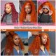thumbnail image 5 of Peluca LRV Ginger Deep Wave, 28 pulgadas, cabello humano, 13 x 4 pulgadas, encaje HD, 180%, 5 of 6