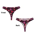 thumbnail image 3 of Fotbe Various pink and red Bow knots Tanga Sin Costuras para Mujer con Estampado – Panties Invisibles, Transpirables y Cómodos para Uso Diario-XX-Large, 3 of 6