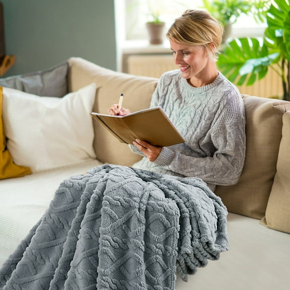 70*100cm Super Soft Warm Solid Warm Micro Plush Fleece Blanket Throw Rug Sofa Bedding Easter Decorations Easter Decor 2024 Spring Clearance Sale Birthday Gifts For Women Men