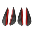 thumbnail image 2 of Couteau à Vent Modifié pour Voiture en Fibre de Carbone Universel, 4 Pcs Auto-Adhésif, Réduit la Résistance au Vent, 2 of 8