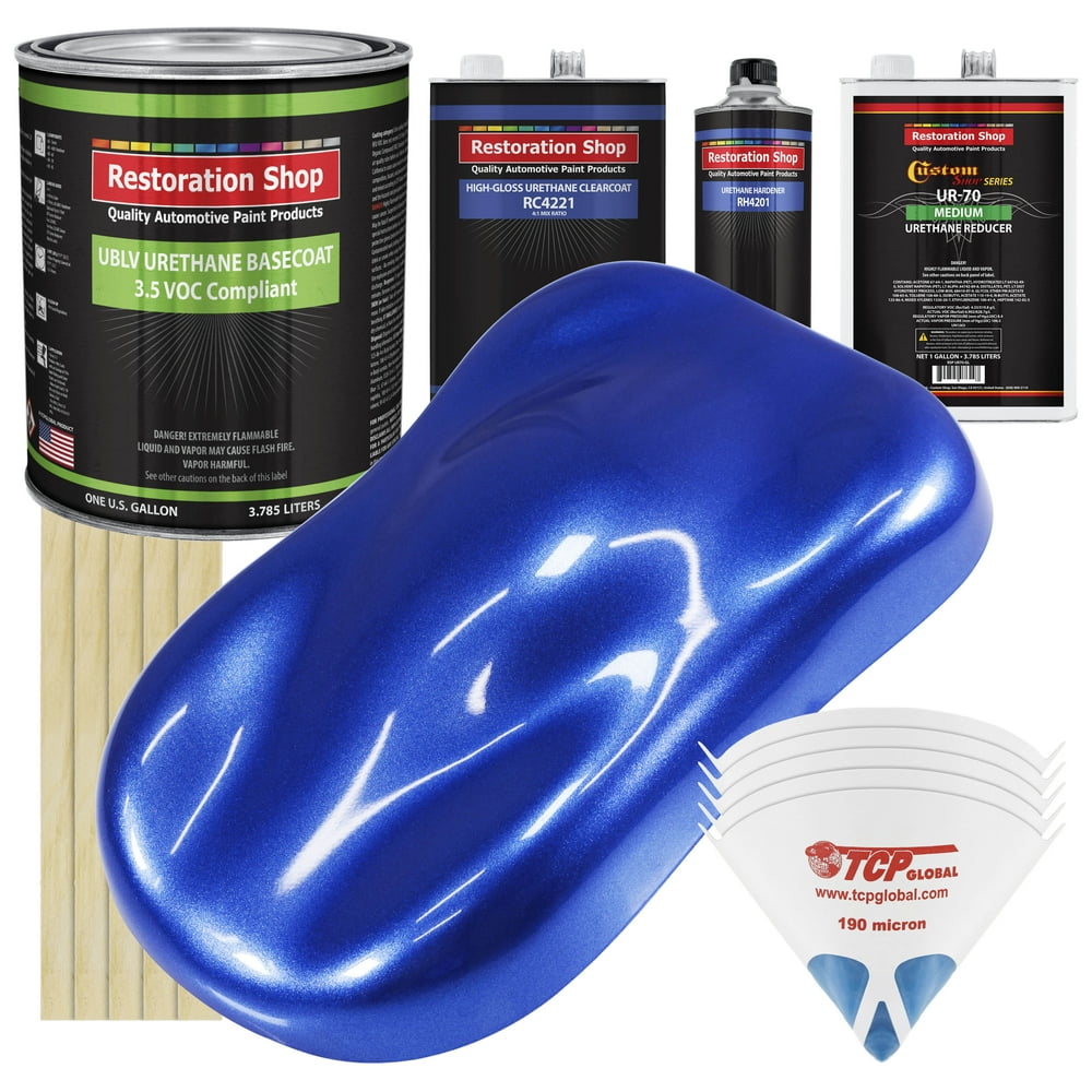 Cobalt Blue Firemist Gallon Kit Low VOC URETHANE BASECOAT Cobalt Blue Firemist Gallon Kit Low VOC URETHANE BASECOAT